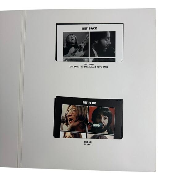 The Beatles Let it Be 6 Disc Edition CD & Blu-Ray Apple Studios Missing Cover - Picture 15 of 16